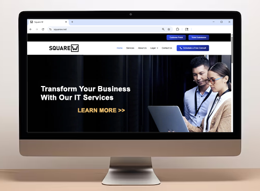 Square W - Custom Website Design