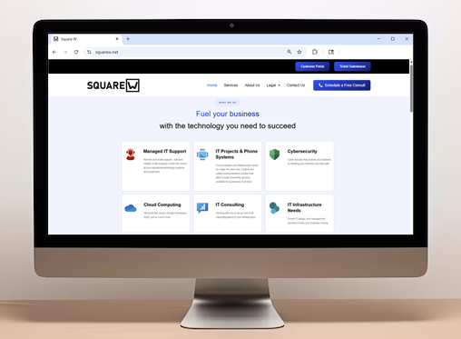 Square W - Custom Website Development